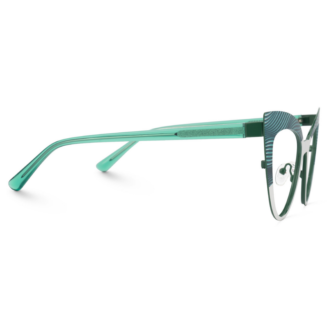 Luna - sage green/white