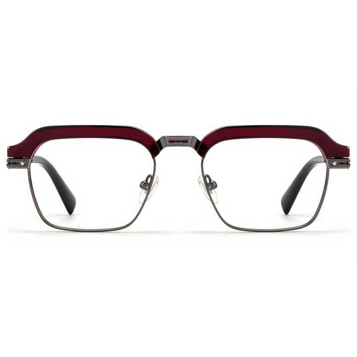 GUNMETAL - CRIMSON RED/GREY