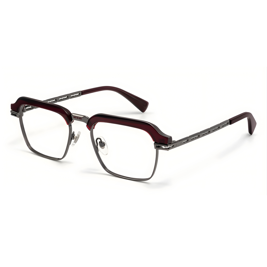 GUNMETAL - CRIMSON RED/GREY