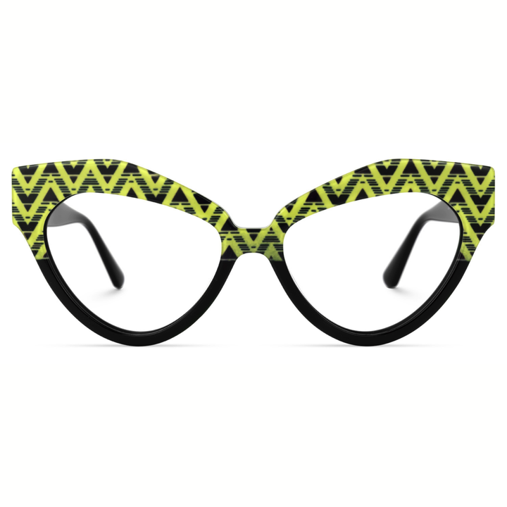 MINX - LIME CHEVRON