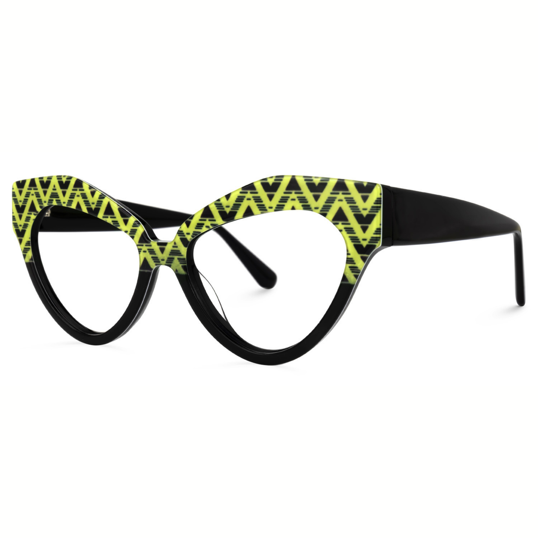 MINX - LIME CHEVRON