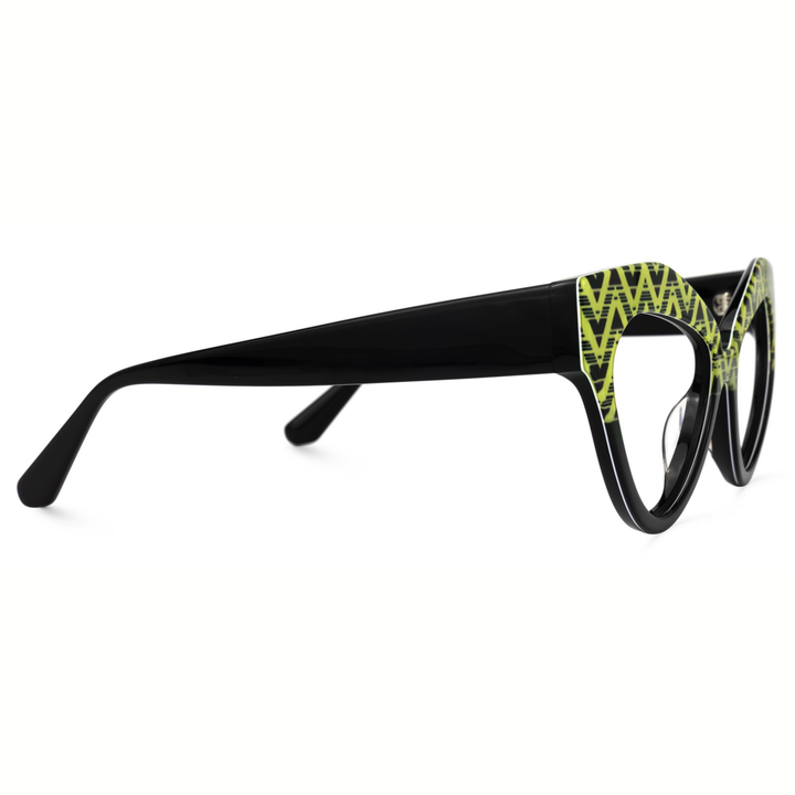 MINX - LIME CHEVRON