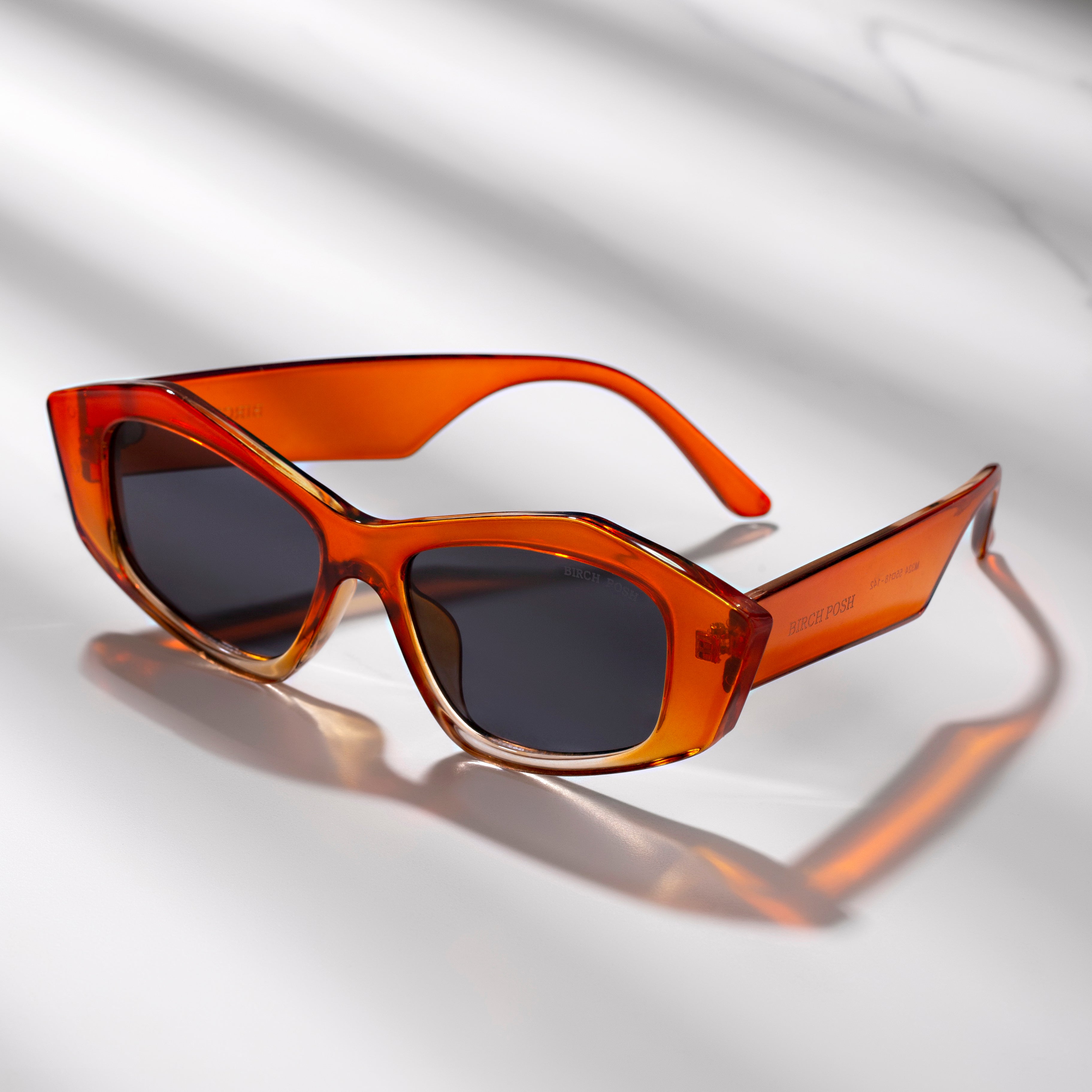 DukieKooky Black Lens Orange Frame Square Sunglasses Orange Online in  India, Buy at Best Price from Firstcry.com - 13700127