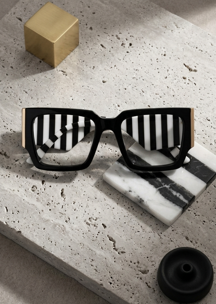 MINGLE - BLACK/ZEBRA