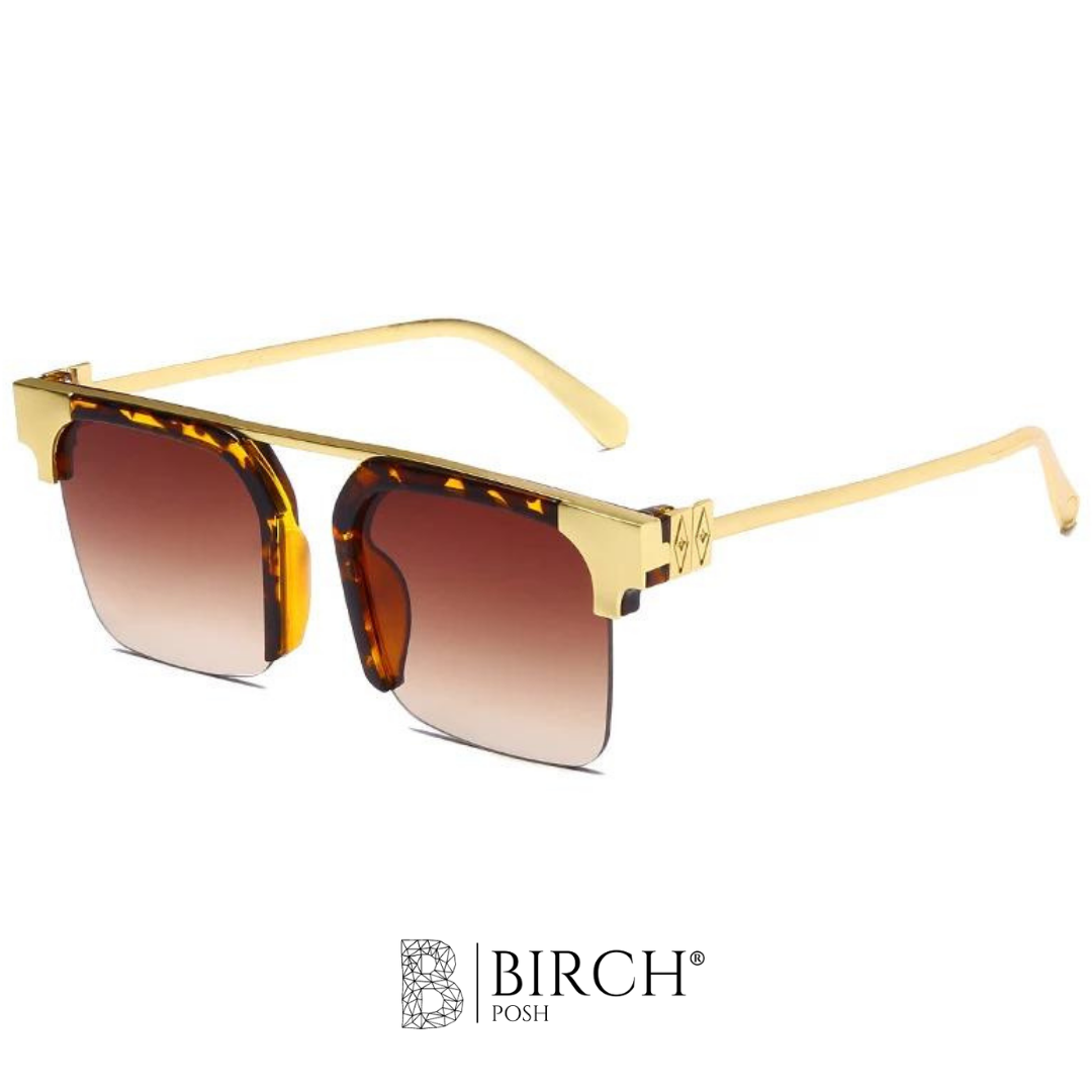 O.G. Original Gangster Birch Posh Luxury Metal Sunglasses